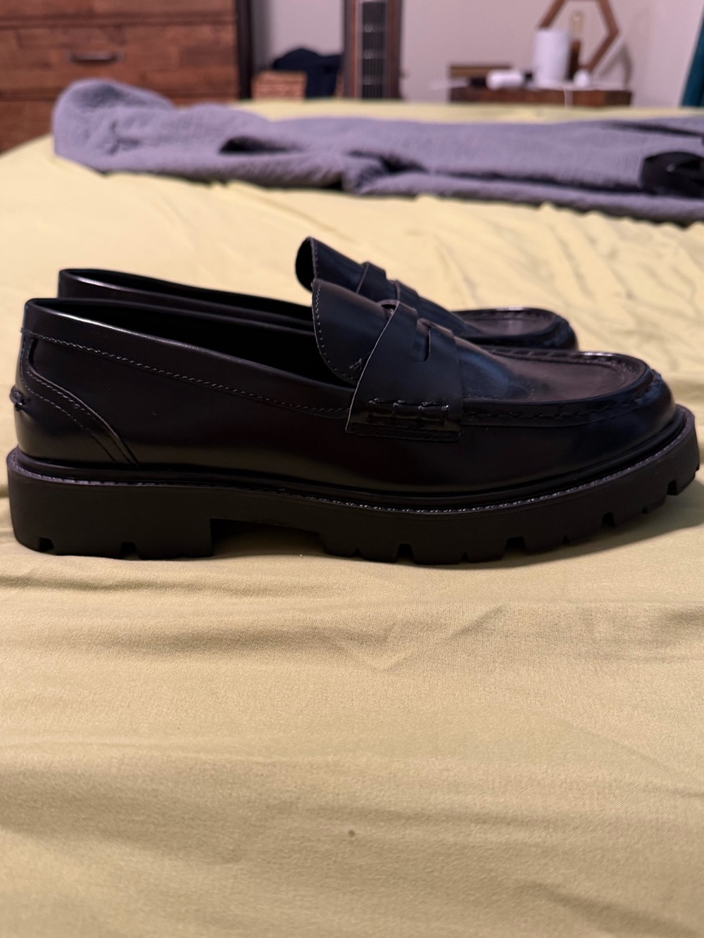 Chunky loafers